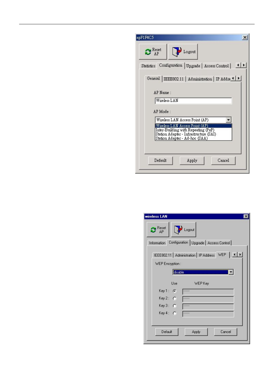 English short manual, Configuration, Access control | Lindy 52022 User Manual | Page 5 / 27