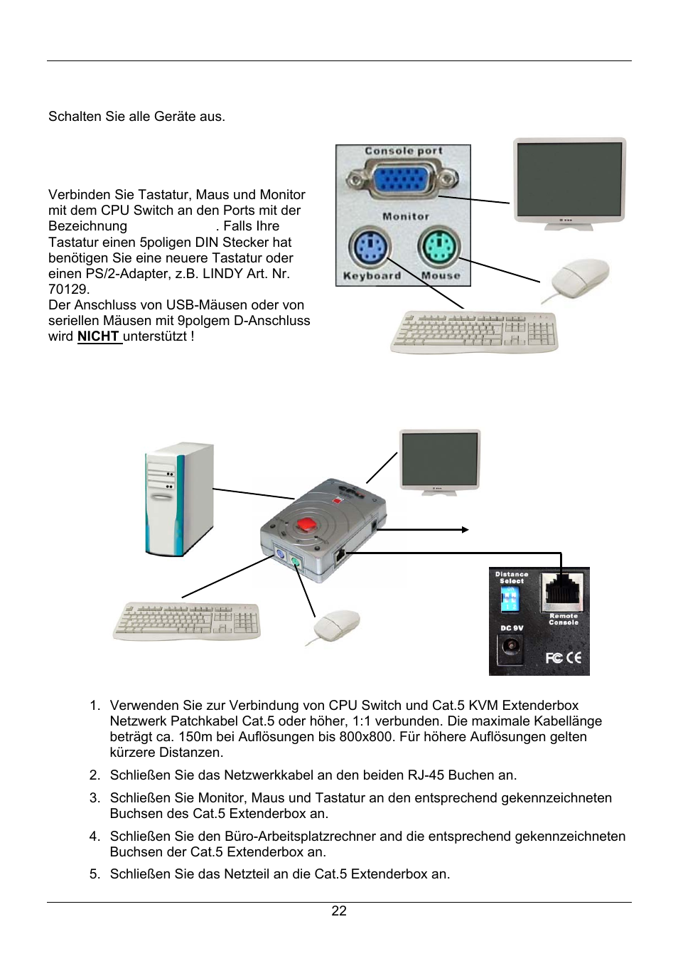 Deutsches handbuch | Lindy 32505 User Manual | Page 24 / 71