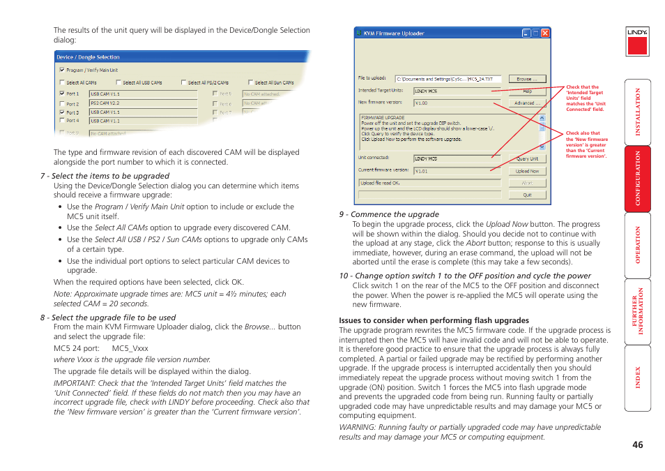 Lindy MC5-IP User Manual | Page 47 / 111