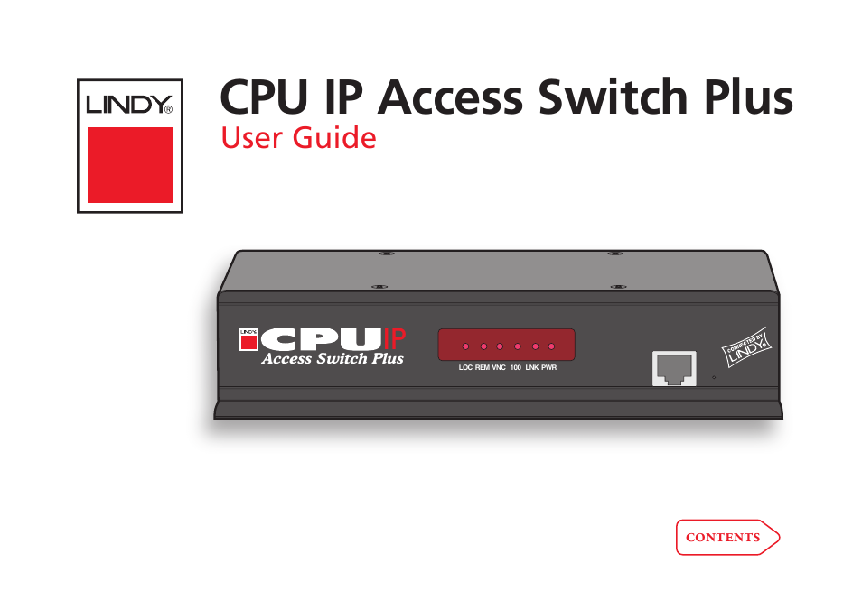 Lindy CPU IP Access Switch Plus User Manual | 64 pages