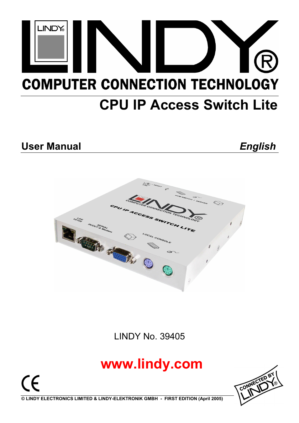 Lindy 39405 User Manual | 67 pages