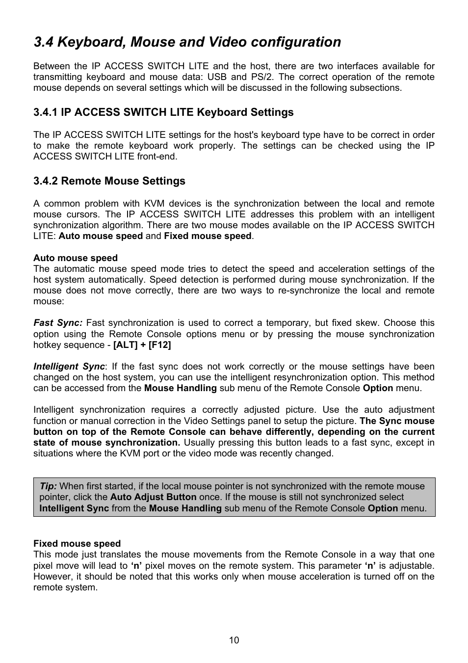 4 keyboard, mouse and video configuration | Lindy 39405 User Manual | Page 14 / 67