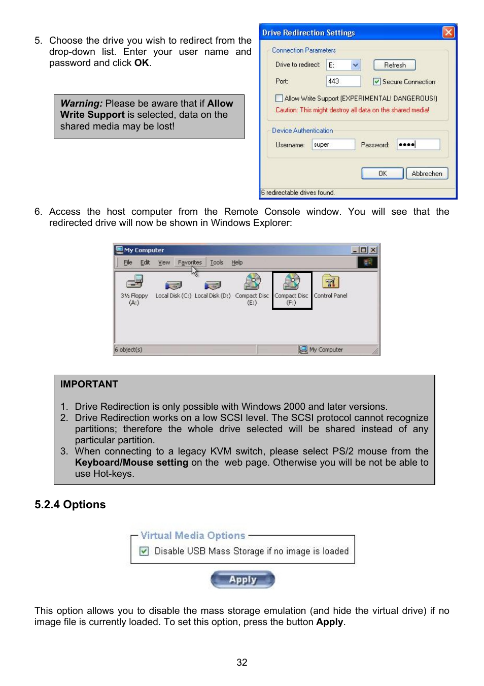 4 options | Lindy 39405 User Manual | Page 36 / 67