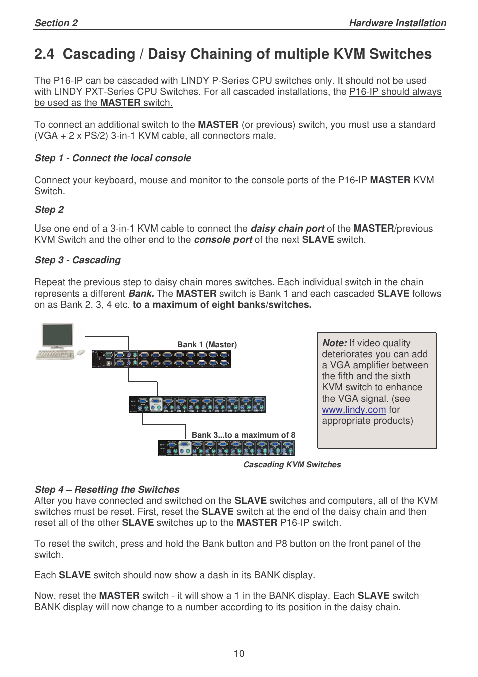 Lindy P16-IP User Manual | Page 11 / 77