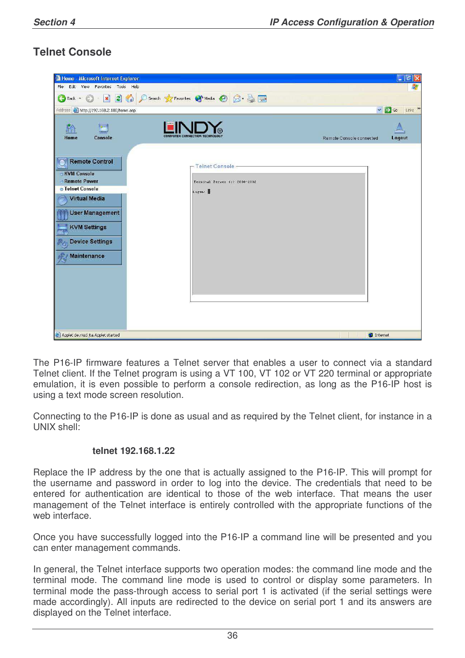 Lindy P16-IP User Manual | Page 37 / 77