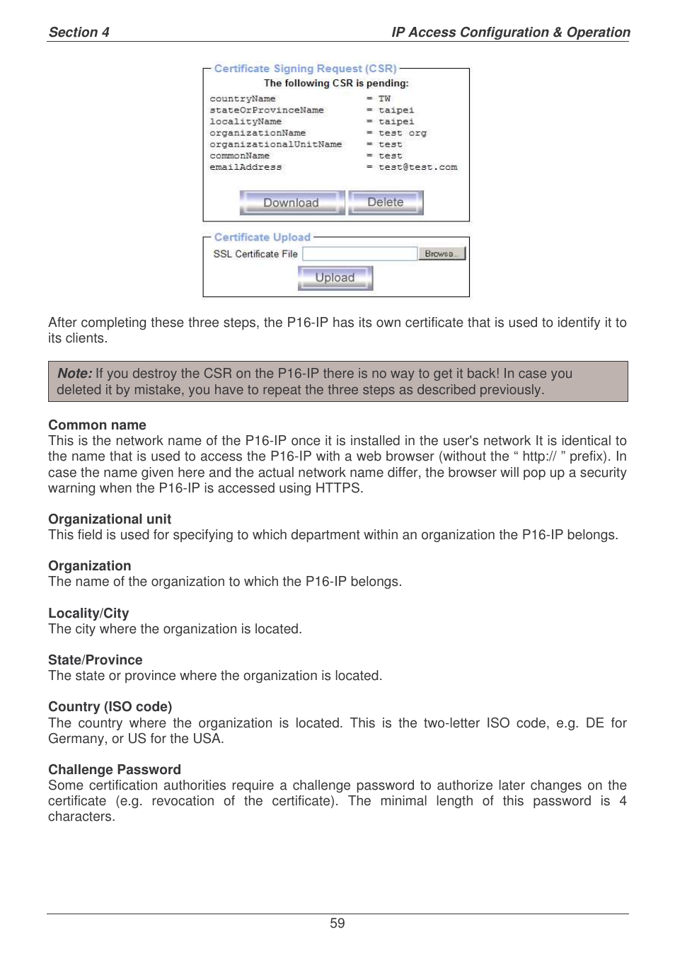 Lindy P16-IP User Manual | Page 60 / 77