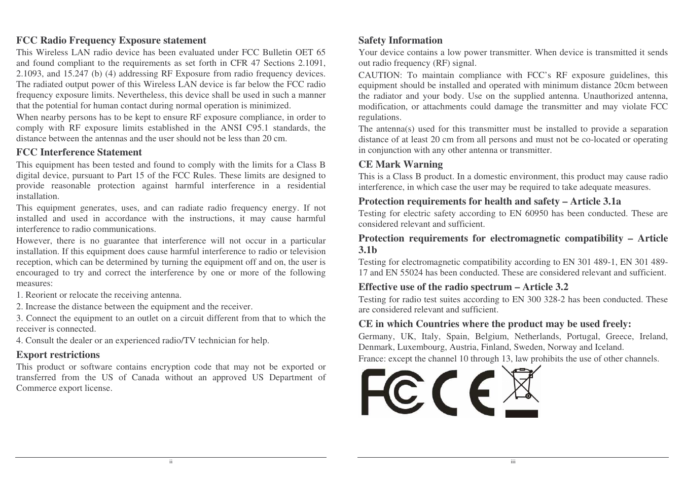 Lindy Wireless LAN Router User Manual | Page 2 / 28