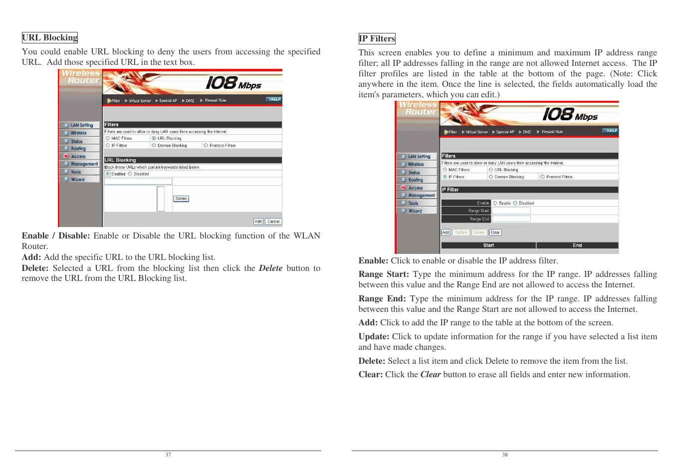 Lindy Wireless LAN Router User Manual | Page 22 / 28