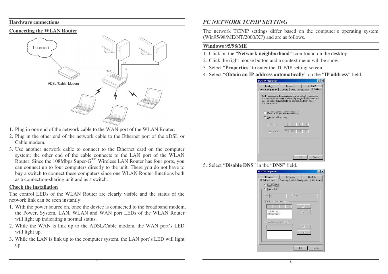 Lindy Wireless LAN Router User Manual | Page 7 / 28