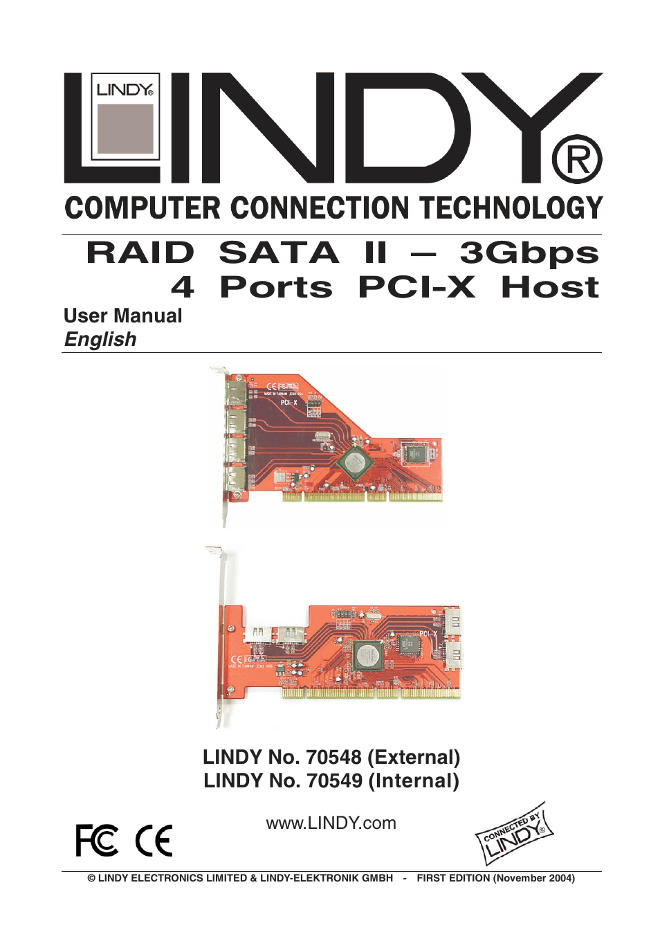 Lindy 70548 User Manual | 10 pages