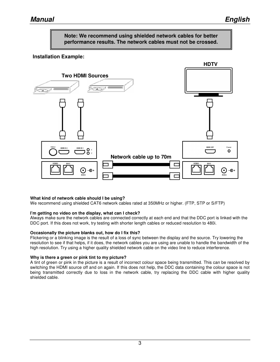 Manual english | Lindy 38000 User Manual | Page 5 / 12