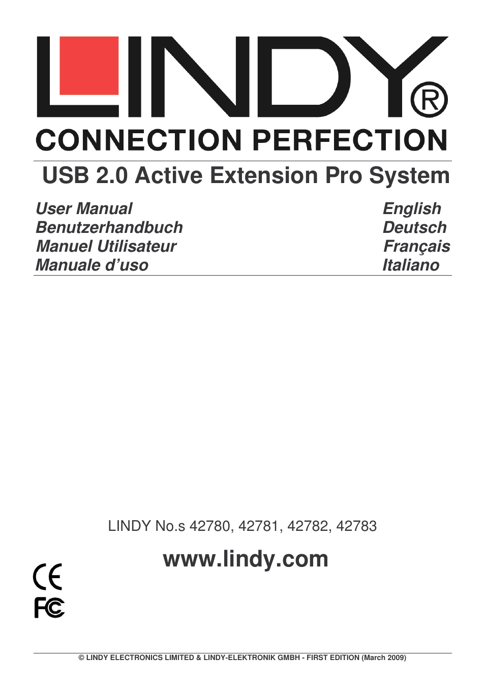 Lindy 42783 User Manual | 8 pages