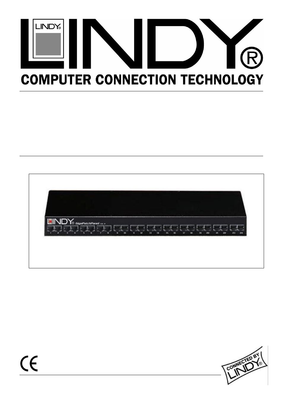 Lindy GIGAPATCHPANEL 20703 User Manual | 12 pages