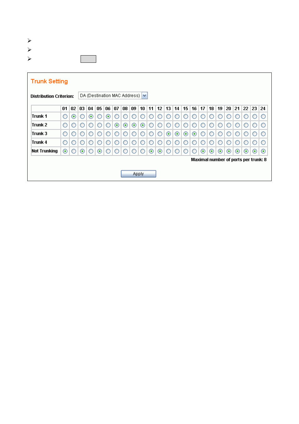 4 modify trunk settings | Lindy 25010 User Manual | Page 32 / 63