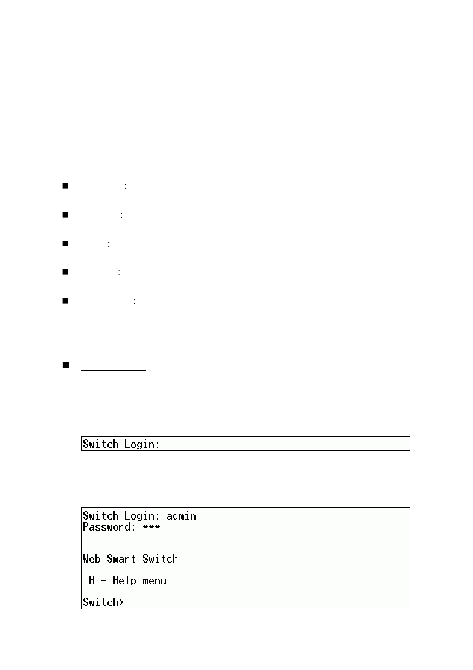 14 command line interface (cli), 1 hyper terminal setup options, 2 switch management commands in console | Lindy 25010 User Manual | Page 55 / 63
