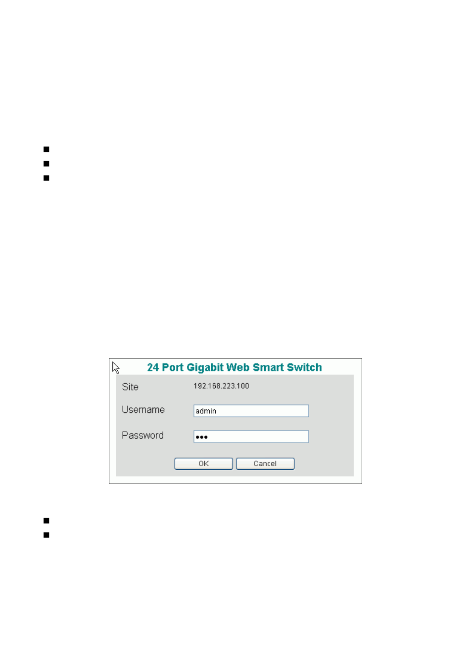 1 start to manage this switch | Lindy 25010 User Manual | Page 7 / 63