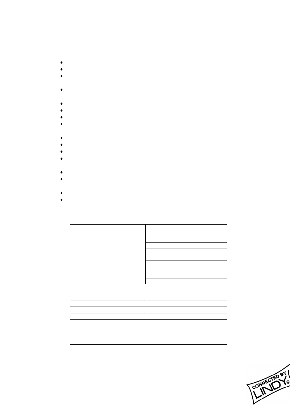Appendix, Technical specifications | Lindy Wireless LAN - 11 PCMCIA Card User Manual | Page 28 / 28