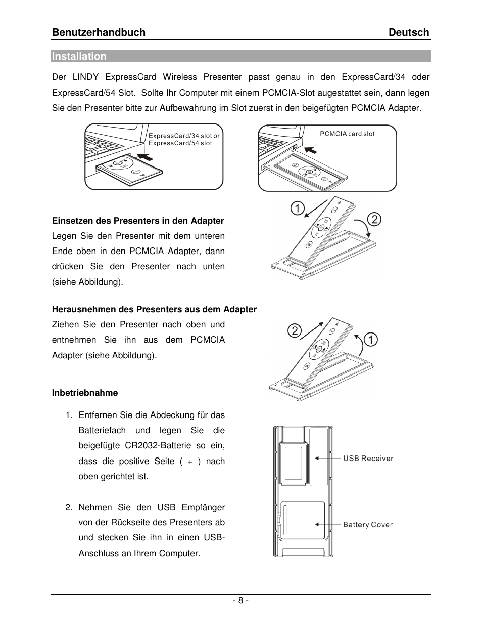 Lindy 51550 User Manual | Page 8 / 20