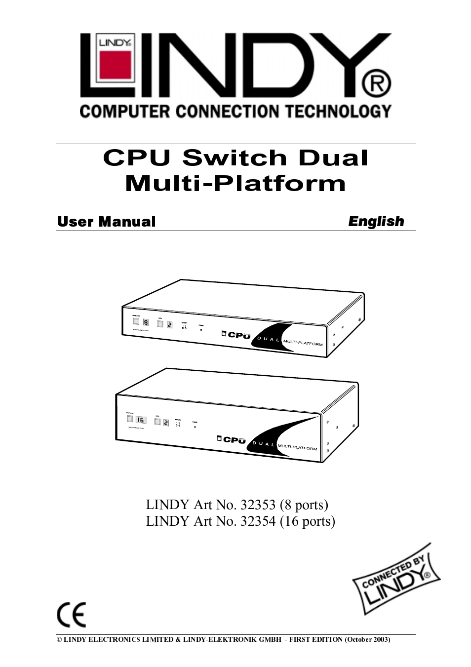 Lindy 32354 User Manual | 81 pages
