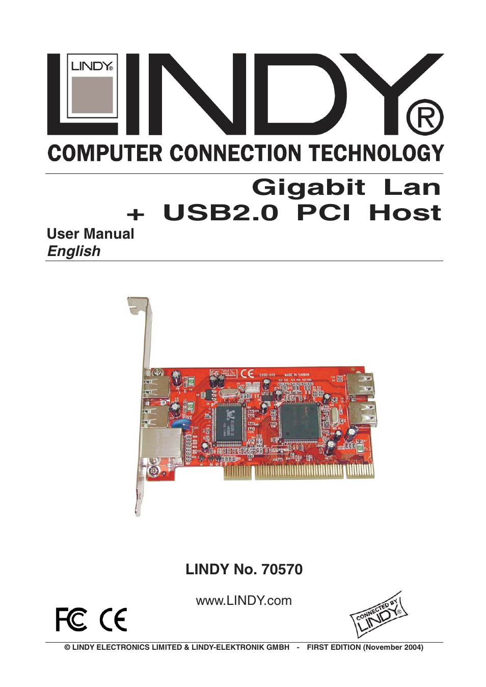 Lindy 70570 User Manual | 8 pages
