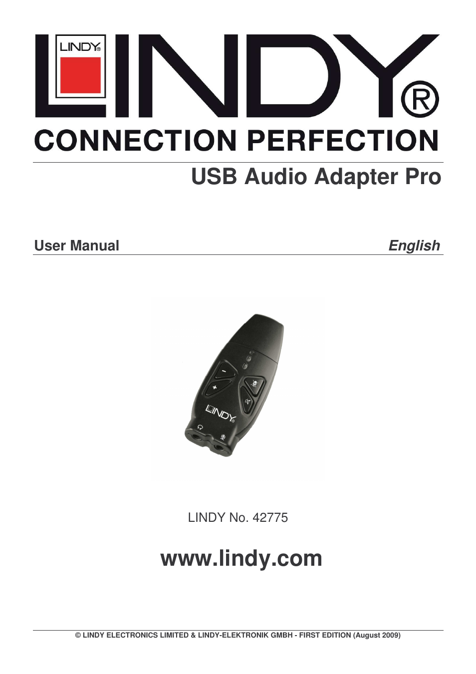 Lindy 42775 User Manual | 8 pages