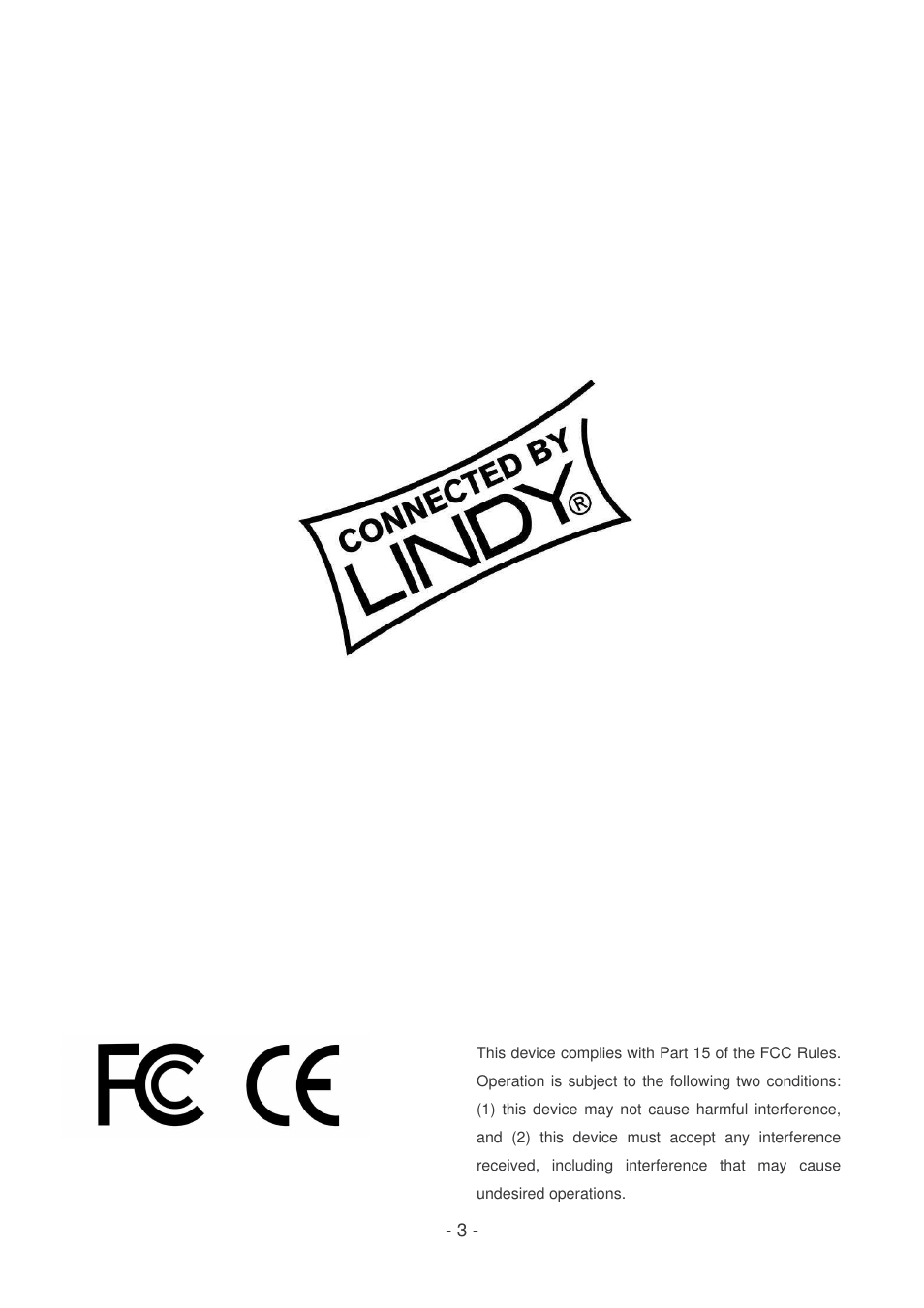 Lindy 70531 User Manual | Page 3 / 3