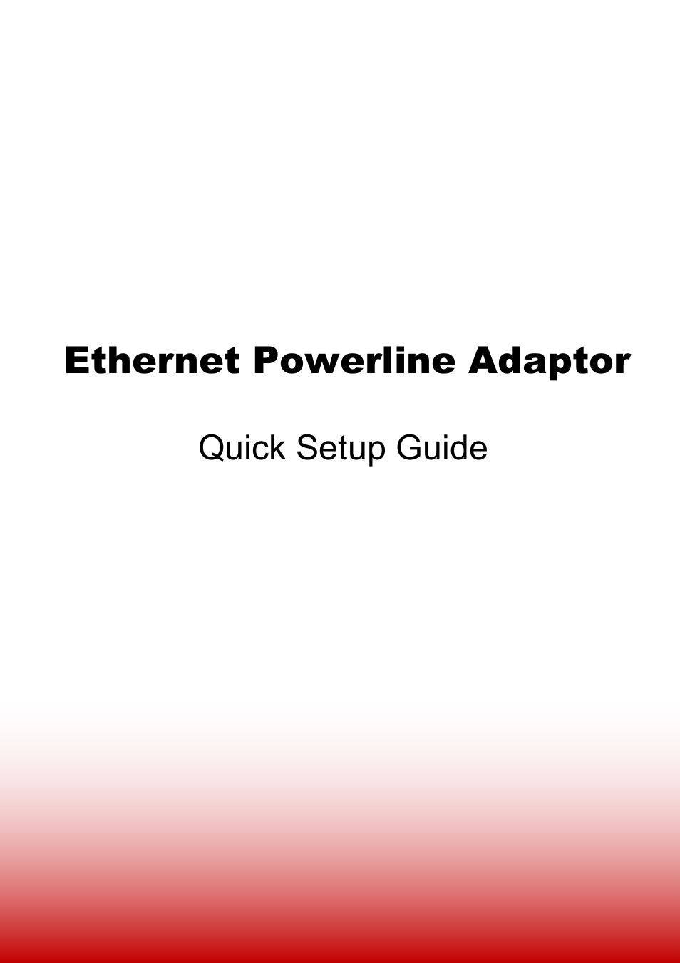 Lindy Ethernet Powerline Adaptor 25131 User Manual | 8 pages