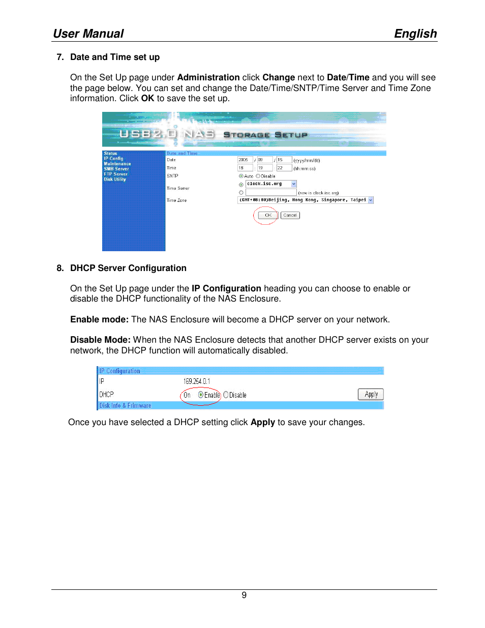 User manual english | Lindy Mini NAS Enclosure SATA & IDE 42808 User Manual | Page 11 / 24