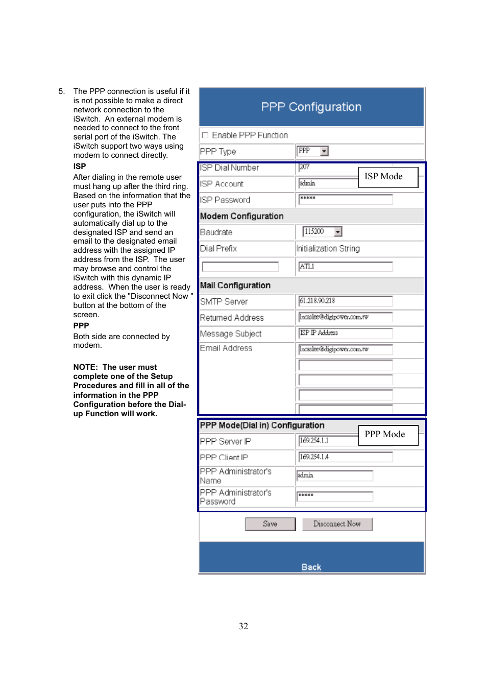 Lindy iSWITCH User Manual | Page 32 / 52
