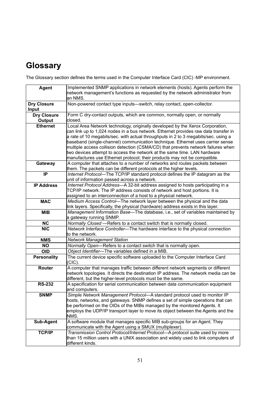 Glossary | Lindy iSWITCH User Manual | Page 51 / 52