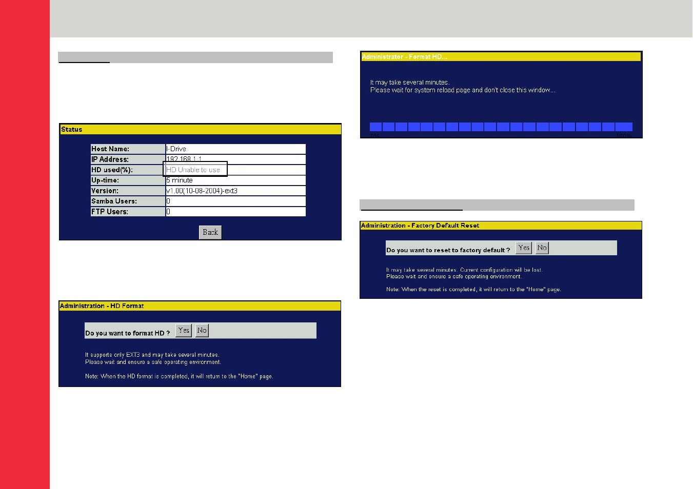 Management guide | Lindy Personal Server User Manual | Page 21 / 39