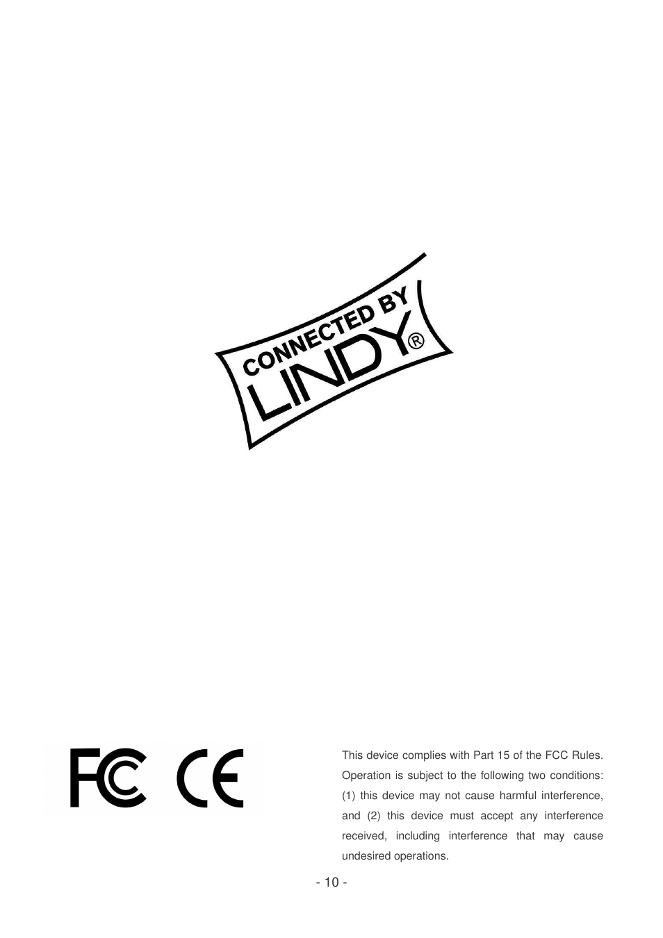 Lindy 51127 User Manual | Page 10 / 10
