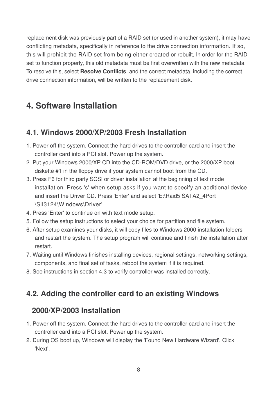 Software installation | Lindy 51127 User Manual | Page 8 / 10