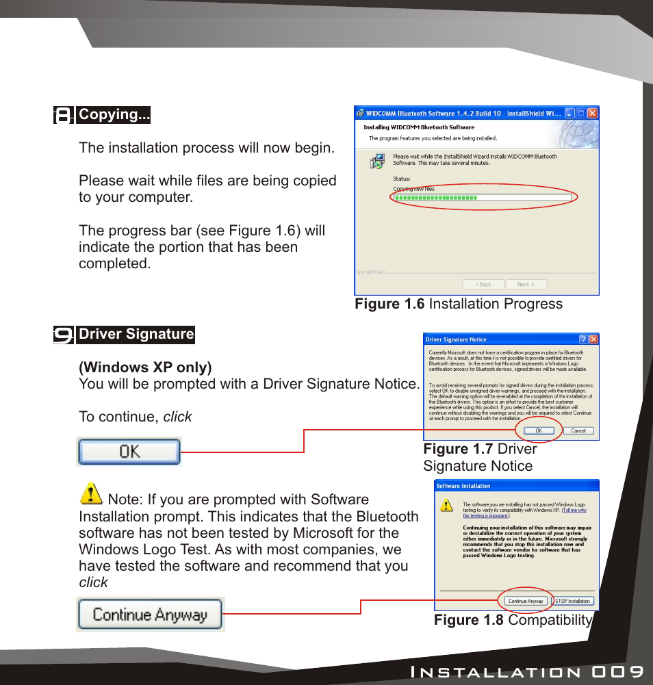 Installation | Lindy USB Bluetooth Adaptor User Manual | Page 7 / 33