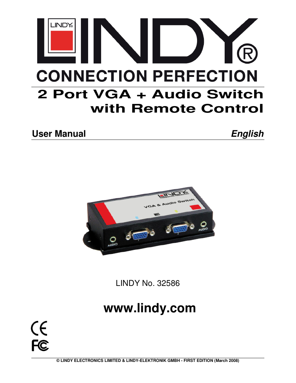 Lindy 32586 User Manual | 4 pages