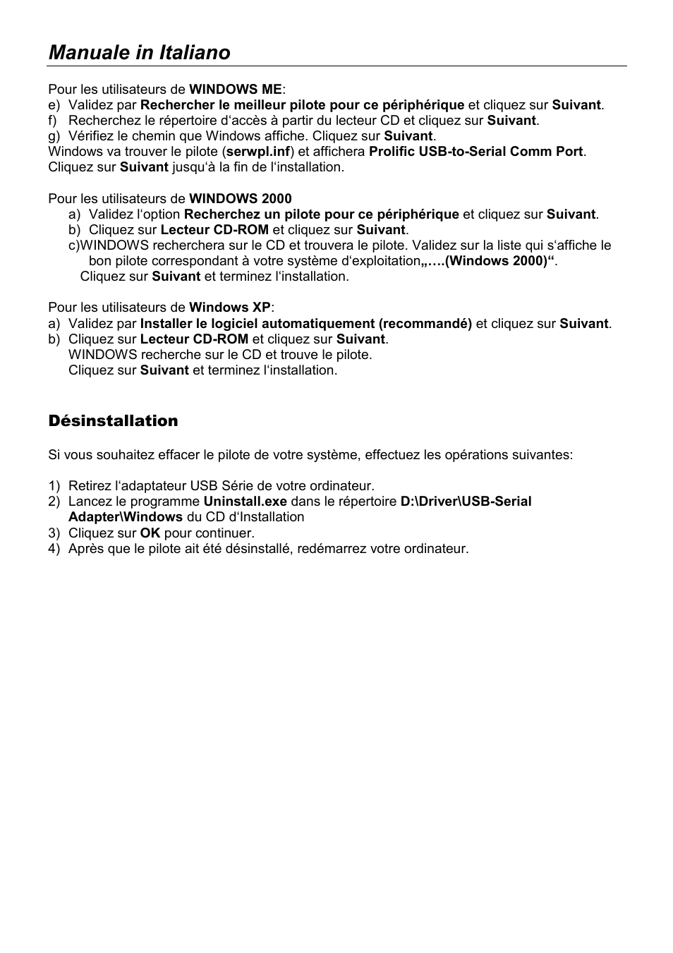 Manuale in italiano | Lindy 42856 User Manual | Page 22 / 27