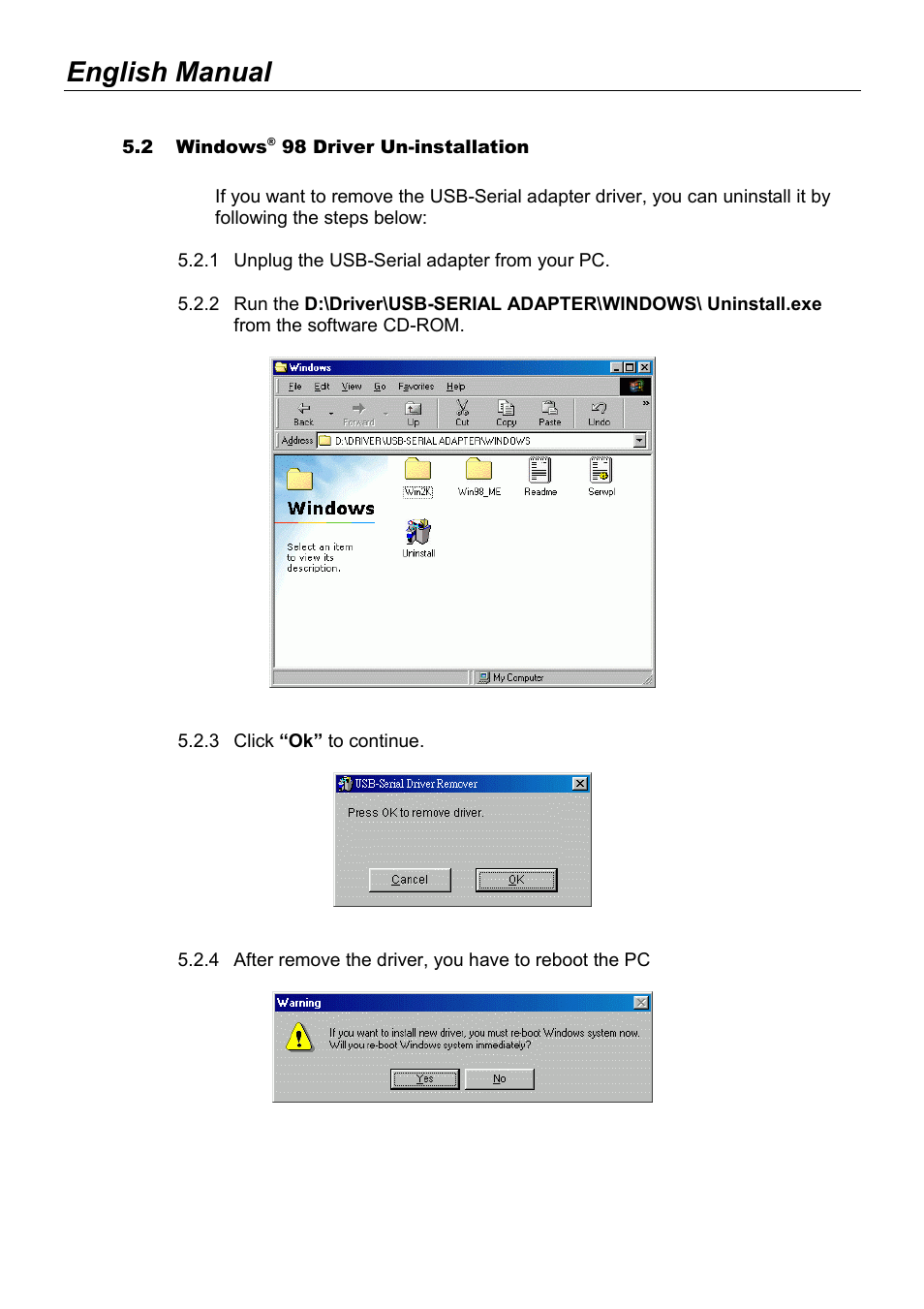 English manual | Lindy 42856 User Manual | Page 6 / 27
