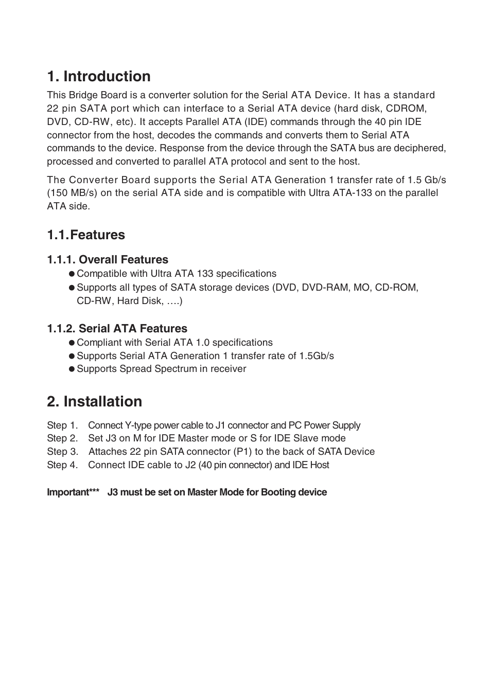 Introduction, Installation, Features | Lindy 70543 User Manual | Page 2 / 3
