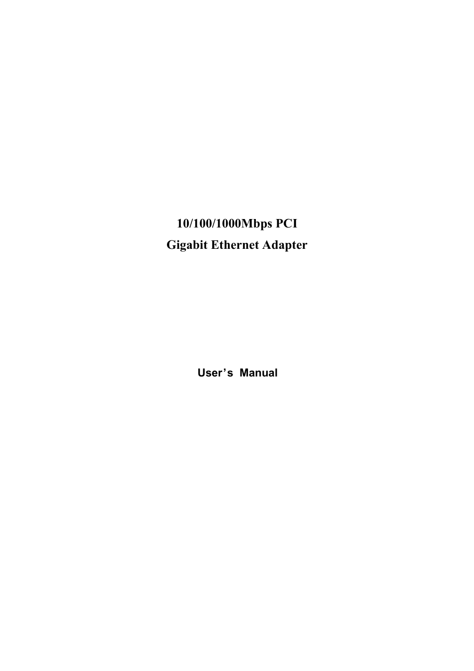 Lindy 10/100/1000Mbps PCI User Manual | 9 pages