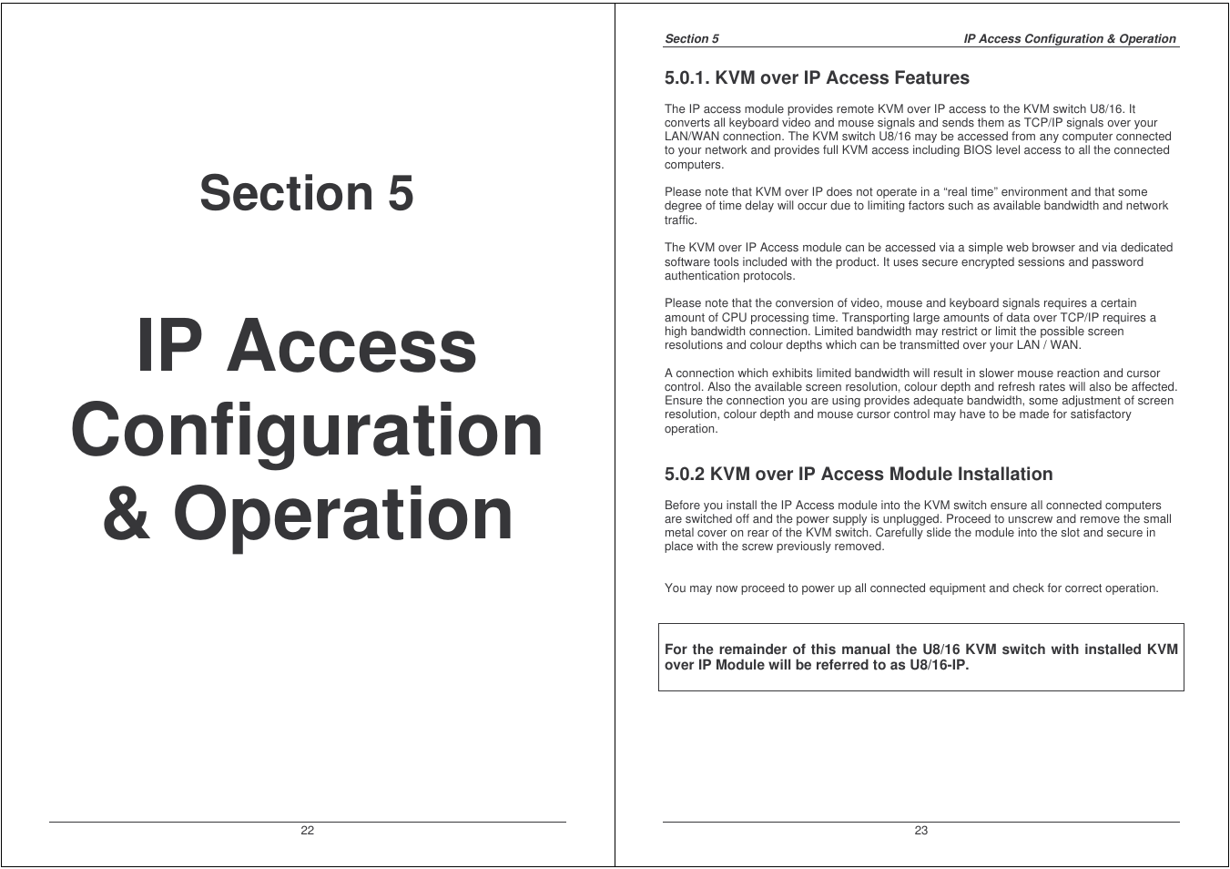 Ip access configuration & operation | Lindy 32530 User Manual | Page 12 / 40