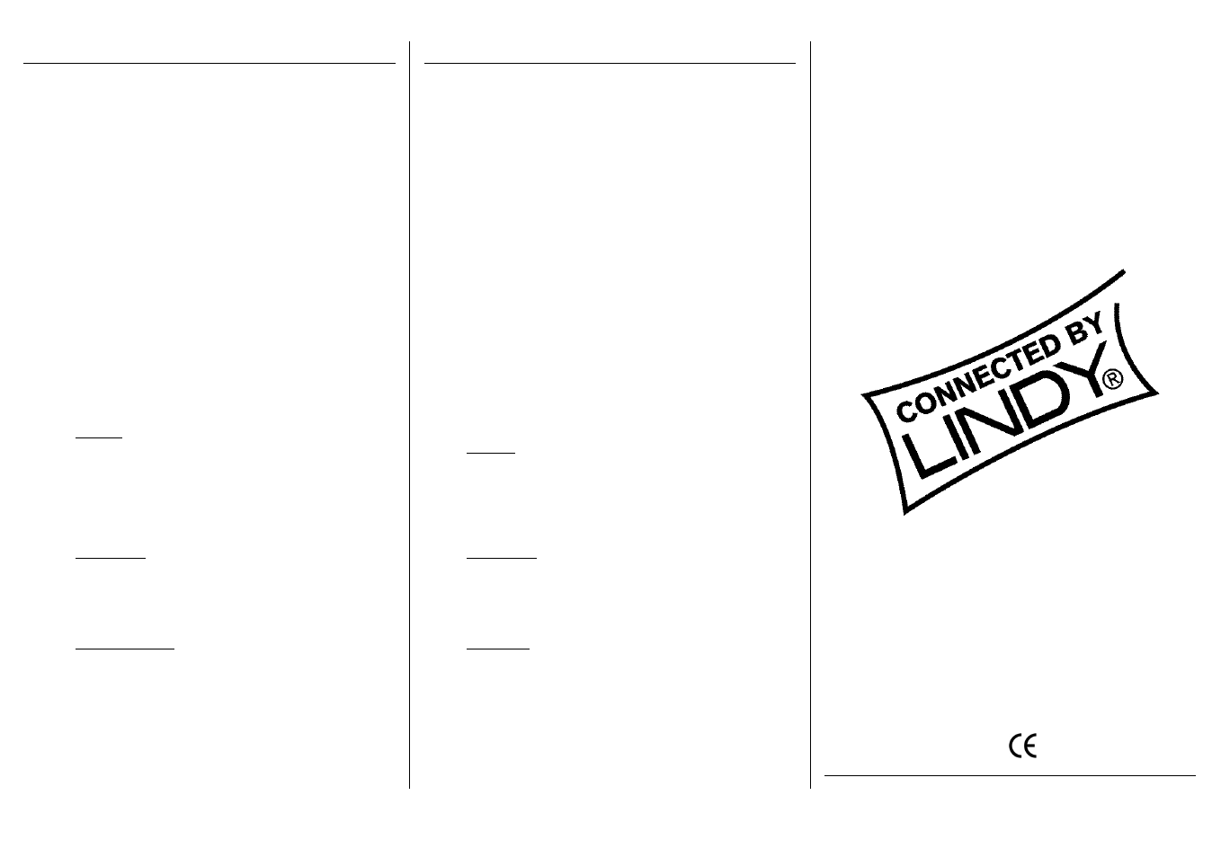 Introduzione, Contenuto della confezione, Come collegare il convertitore | Installazione del driver, Introduction, Contenu, Connexion du convertisseur, Installation du pilote | Lindy 32870 User Manual | Page 2 / 2