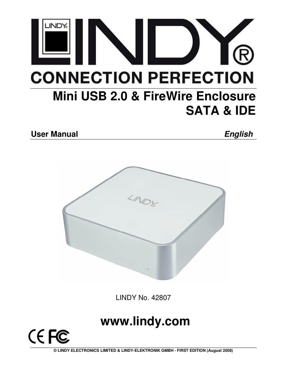 Lindy Network Device 42807v0 User Manual | 12 pages