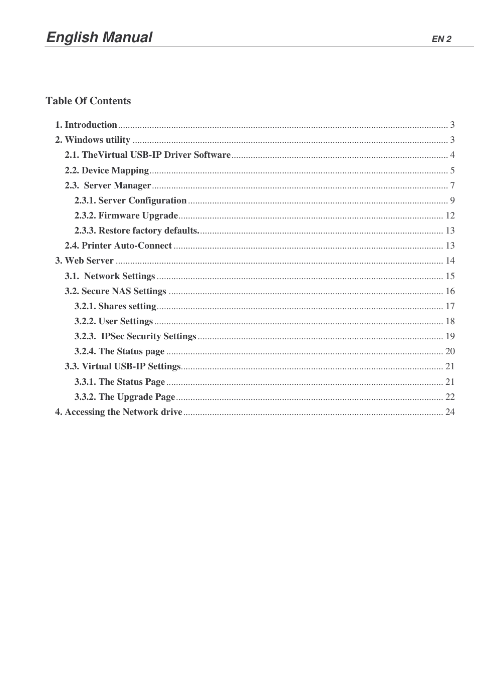 English manual | Lindy 42829 User Manual | Page 2 / 26