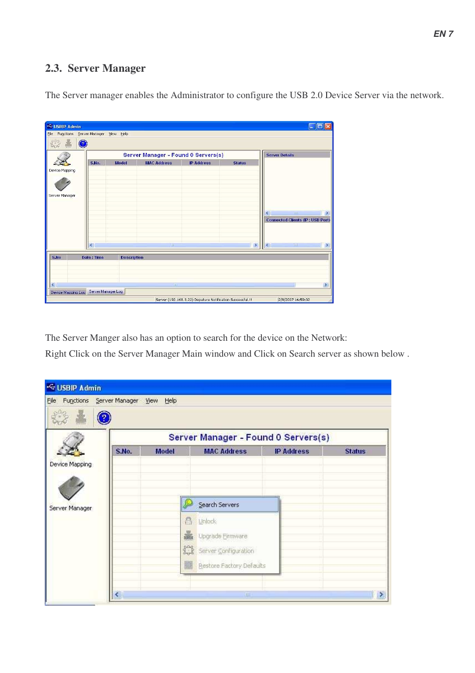 Server manager | Lindy 42829 User Manual | Page 7 / 26