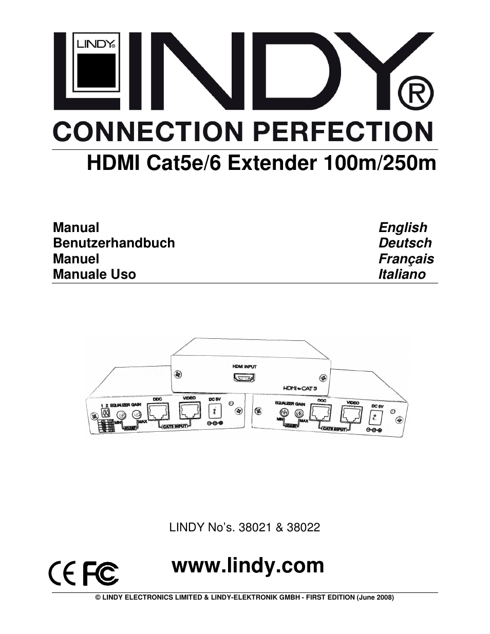 Lindy 38021 User Manual | 15 pages