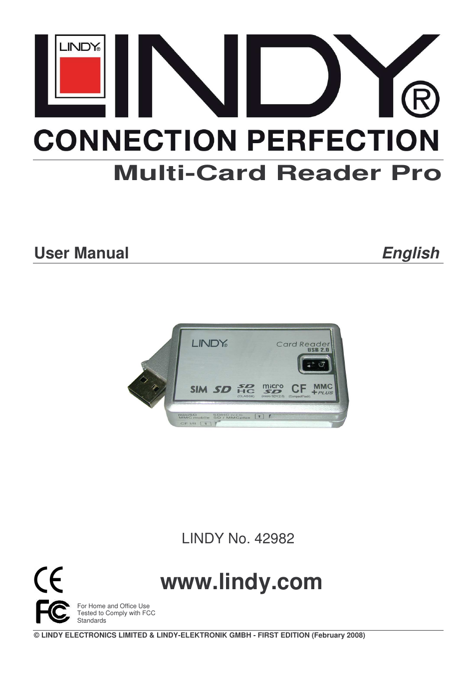 Lindy 42982V0 User Manual | 6 pages