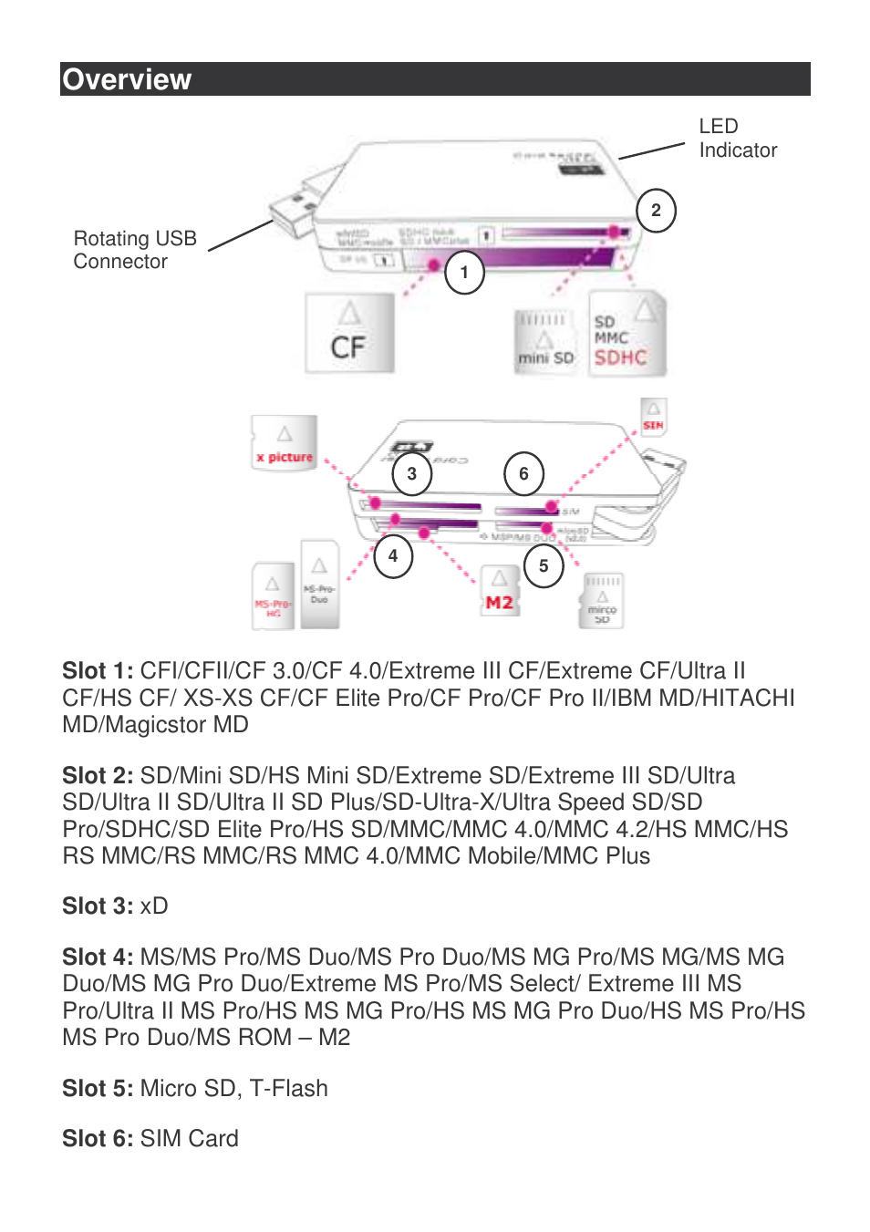 Overview | Lindy 42982V0 User Manual | Page 3 / 6