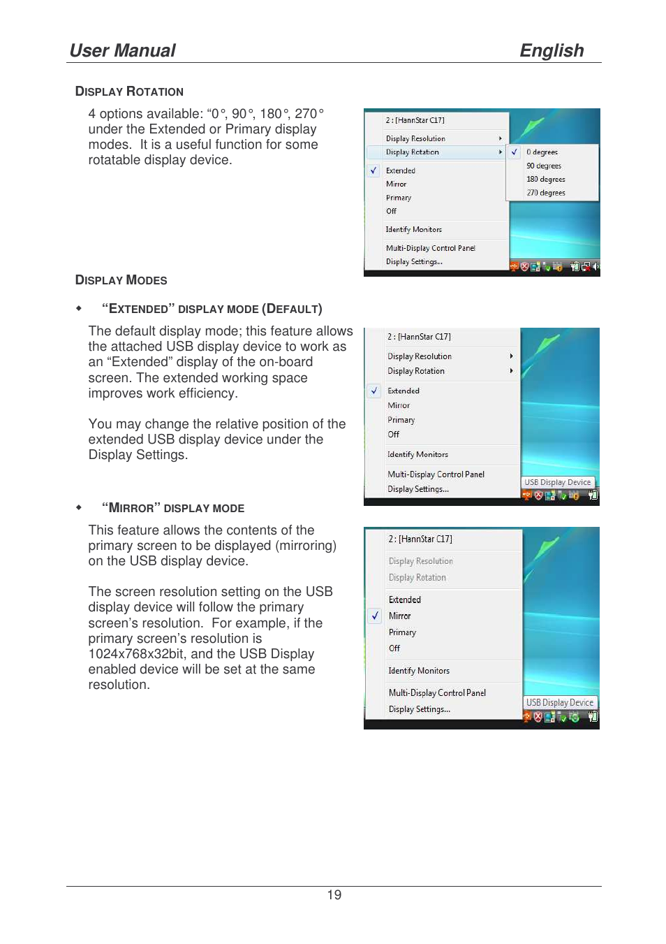 User manual english | Lindy 42799 User Manual | Page 19 / 25