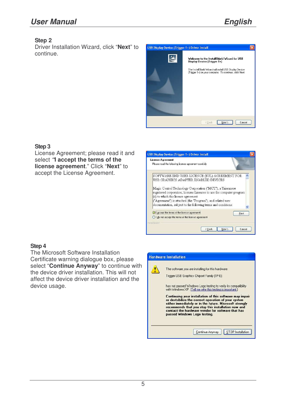 User manual english | Lindy 42799 User Manual | Page 5 / 25