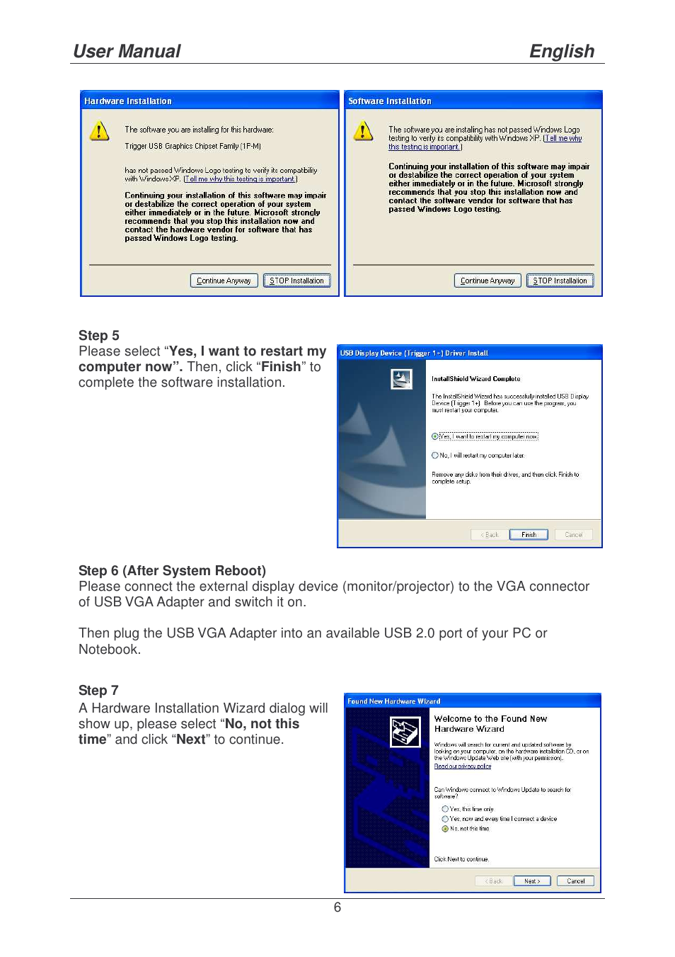 User manual english | Lindy 42799 User Manual | Page 6 / 25